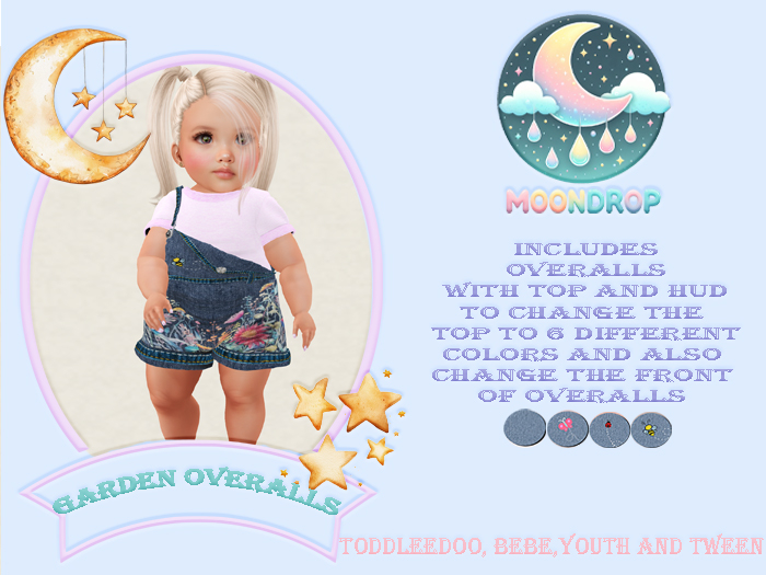 Moondrop~Garden Overalls ADD ME