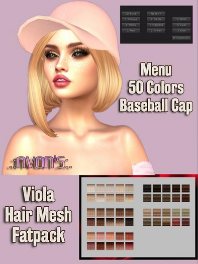 .:AVON'S:. Viola Hair Mesh