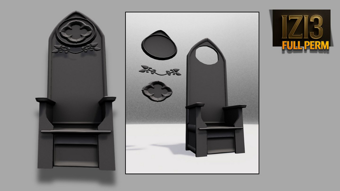 Mesh Throne Complete - Full Perm 4 Elements