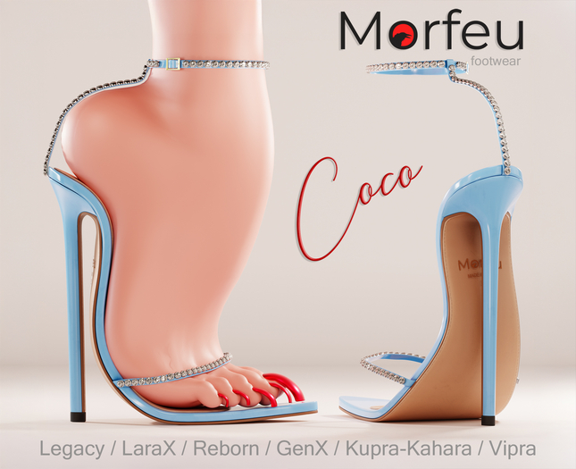 Morfeu / Coco Shoes / Unpack - Pale blue