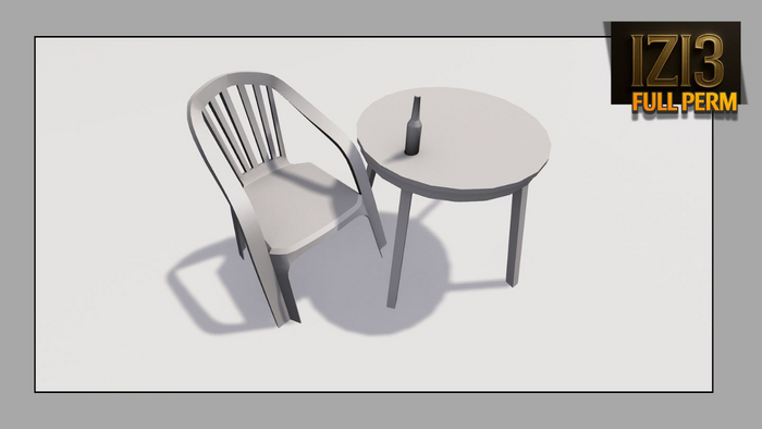 Outdoo Furniture Set - Full Perm (1 Impact)