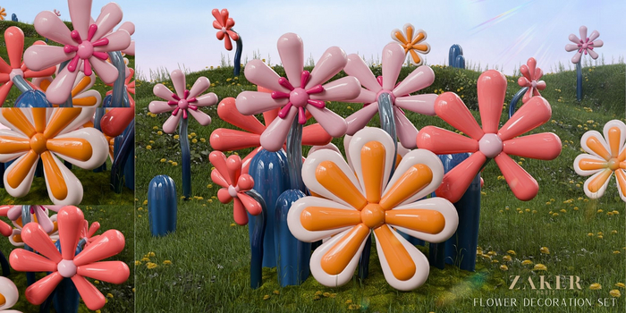 ZAKER : Flower Decoration Set