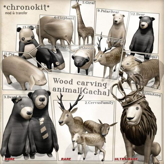 *chronokit* WoodCarving [10]Donkey