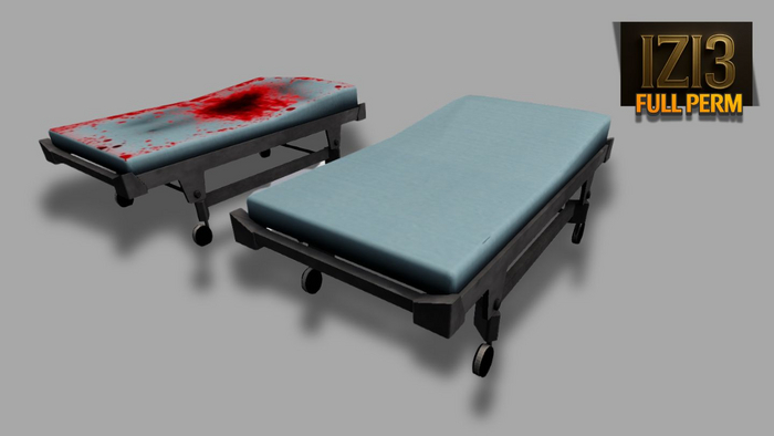 Mesh Bleeding Hospital Bed Full Perm 4 impact isabelleize