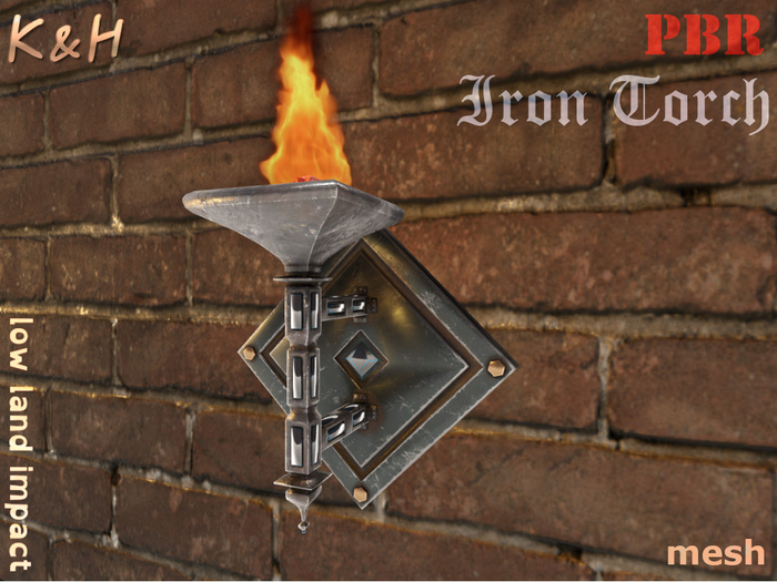 PBR Iron Torch