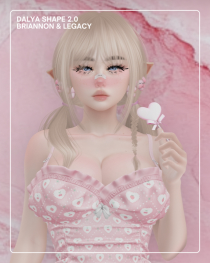Dalya Shape (FREE HEAD AND BODY)