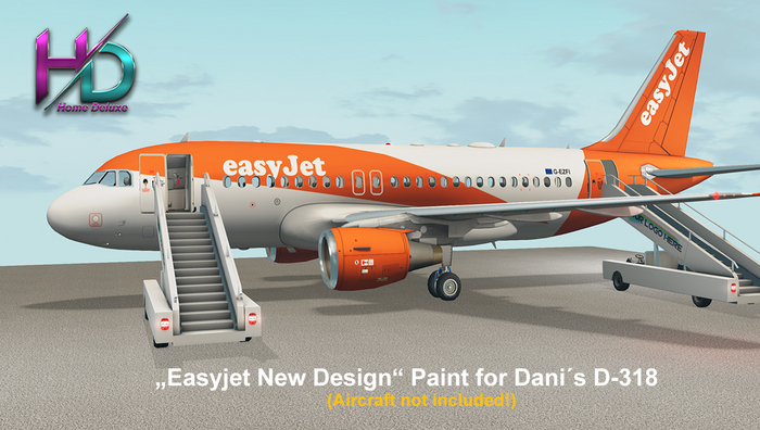 *HD* D-318 EasyJet New Design