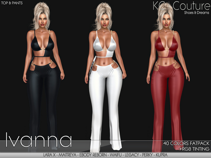 -KC- IVANNA SET / 40 COLORS FATPACK