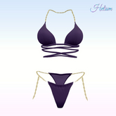 Purple Irony Pantie Erika