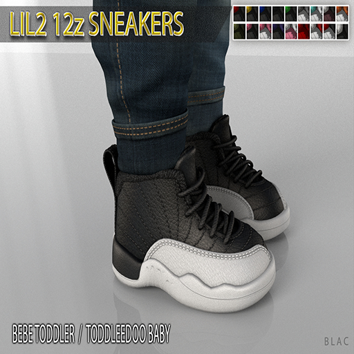 Second Life Marketplace - ///ZB-LIL2 12z SNEAKERS FATPACK /TD/BEBE