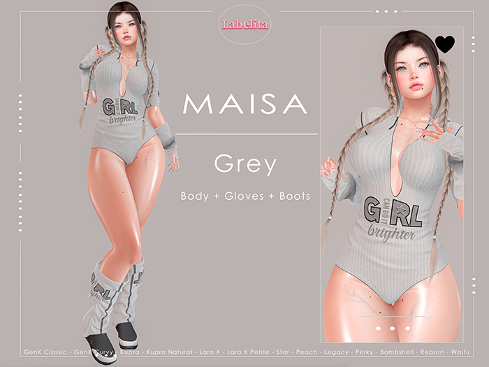 [LABELITA] Maisa Outfit Grey