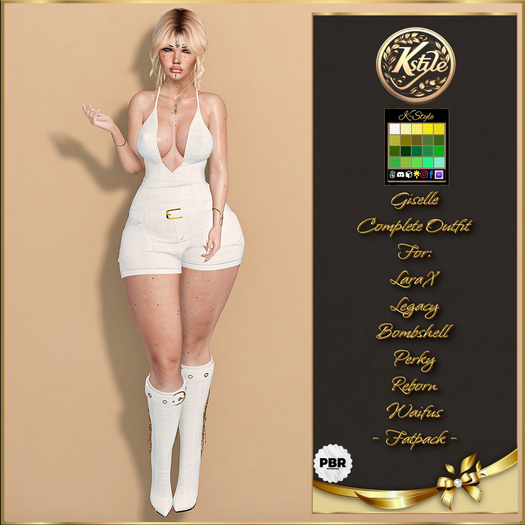 [K-Style] GISELLE COMPLETE OUTFIT - FATPACK #1