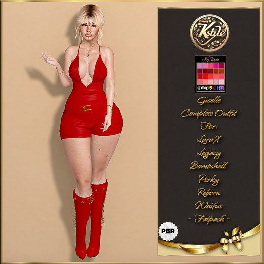 [K-Style] GISELLE COMPLETE OUTFIT - FATPACK #3