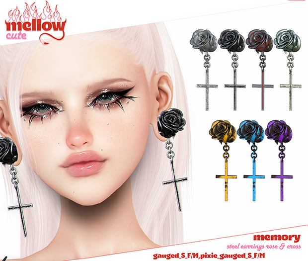 mellowcute-memory earrings-fatpack
