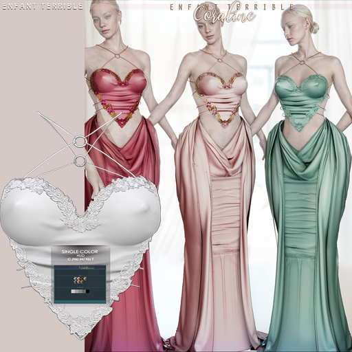 .ET. Coraline Top (add me) White