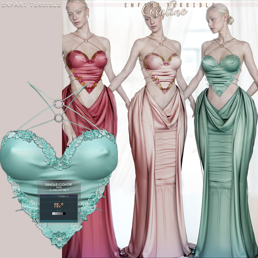 .ET. Coraline Top (add me) Mint