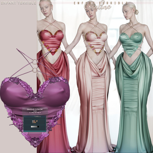 .ET. Coraline Top (add me) Purple