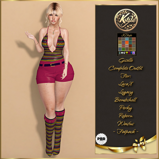 [K-Style] GISELLE COMPLETE OUTFIT - FATPACK #15