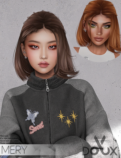 DOUX - Mery hairstyle [BLOGGER PACK]