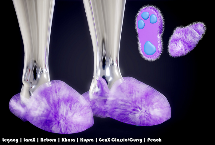 Zetka Slippers Purple