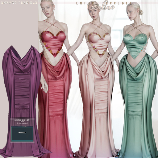 .ET. Coraline Skirt (add me) Purple