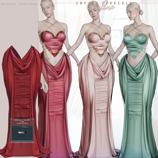 .ET. Coraline Skirt (add me) Red