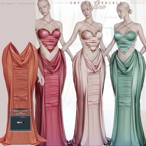 .ET. Coraline Skirt (add me) Apricot