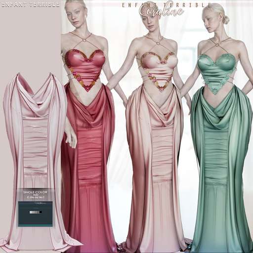 .ET. Coraline Skirt (add me) BB_Pink