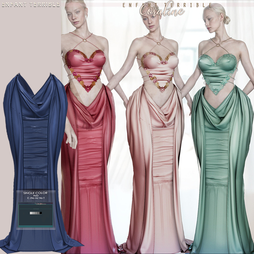 .ET. Coraline Skirt (add me) Bleu