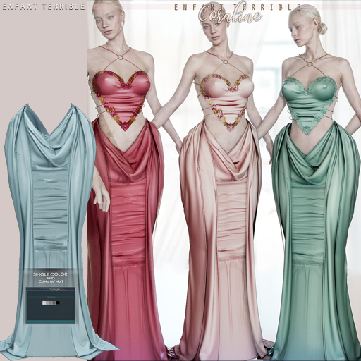 .ET. Coraline Skirt (add me) BB_Blue