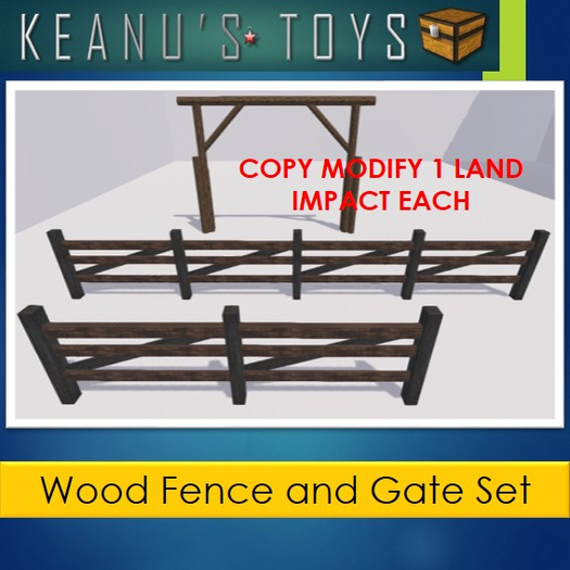 Fence and Gate Arch Set