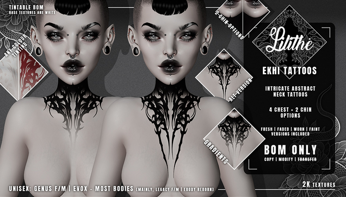 Lilithe'// Ekhi Tattoos