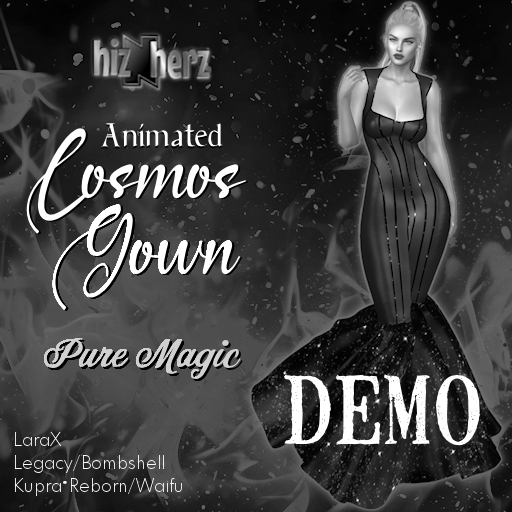 hizNherz Cosmos Gown DEMO (Animated)