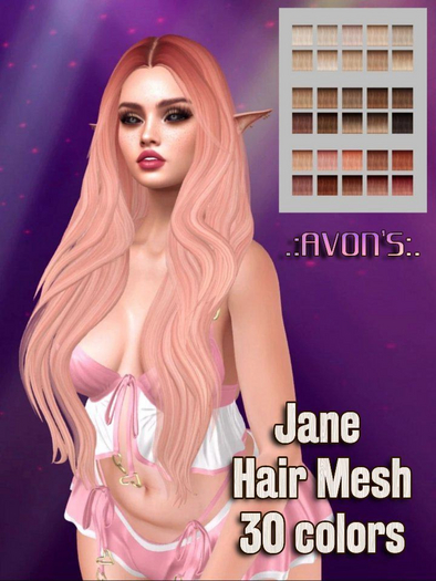 .:AVON'S:. Jane Hair Mesh