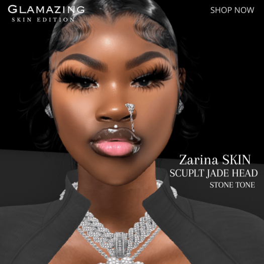 Glamazing ZARINA SKIN JADE HEAD STONE DEMO