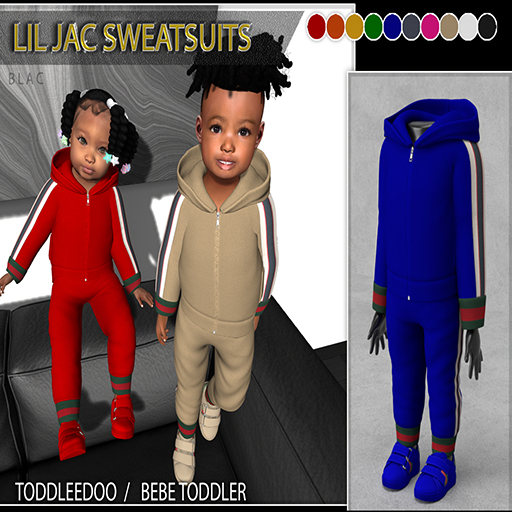 ///ZB-LIL JAC SWEATSUIT FATPACK -TD/BEBE