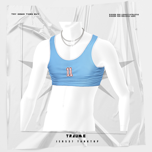 [Traume] Jers37 Blue Tanktop