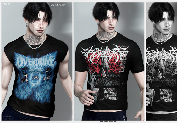 [Traume] Drive Basic Shirt FATPACK