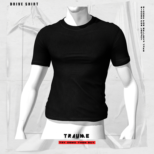 [Traume] Drive Basic Shirt Black