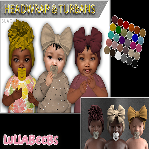 ///ZB-HEADWRAP & TURBANS FATPACK / LB