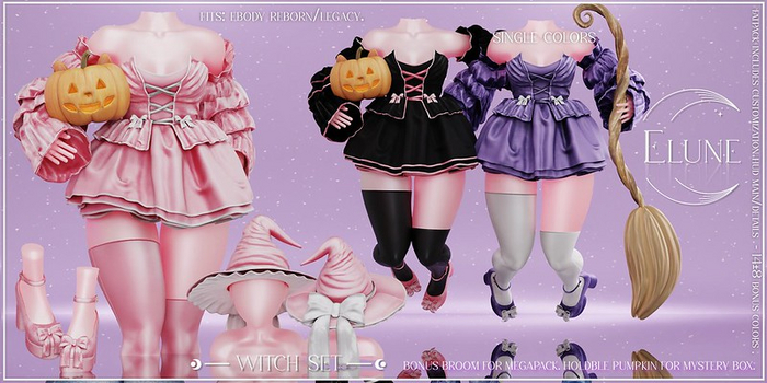 Elune. Witch Hat - Red