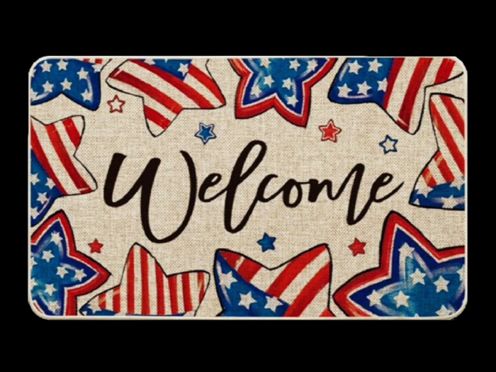 *6KW* FULL PERM Independence Day III Welcome Mat Texture #1