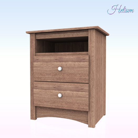 Wood Nightstand Drawer