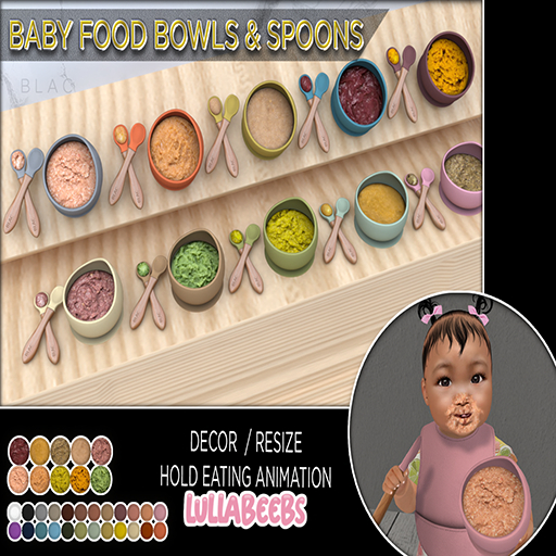 ///ZB-BABY FOOD BOWLS&SPOONS /LB
