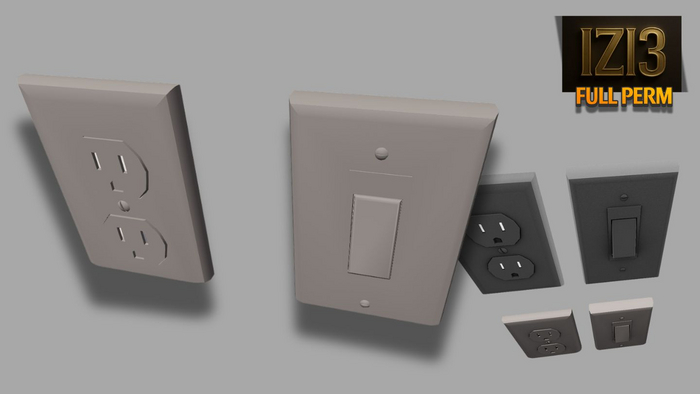 Switch & Socket - Full Perm Mesh