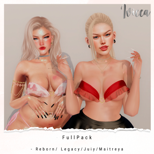 IVICCA TOP ROSA FATPACK