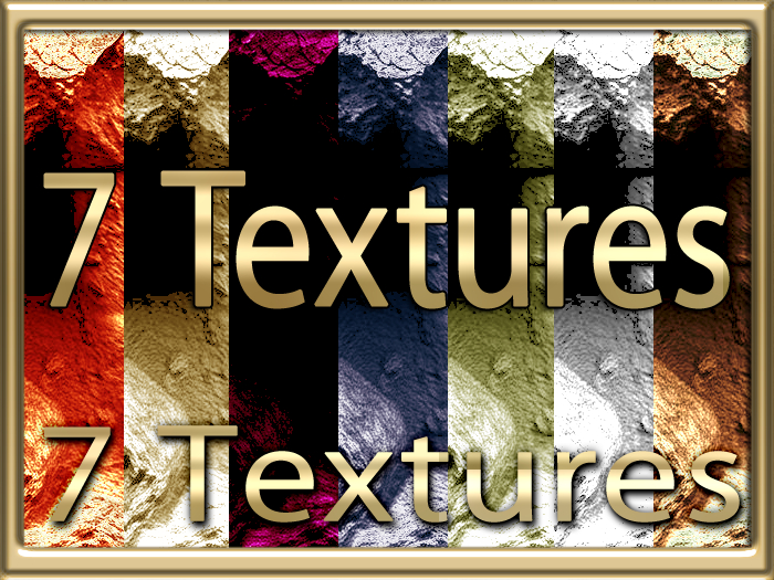 Zoy Texture [ Meteorite Seamless 04 ] 7 Textures