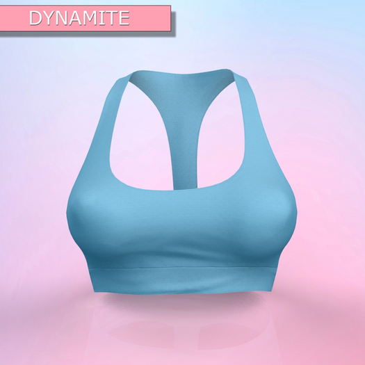 Blue Small Halter Top LARAX