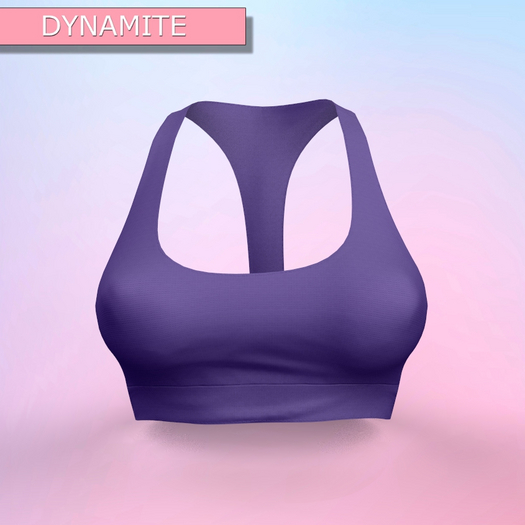 Purple Small Halter Top LARAX