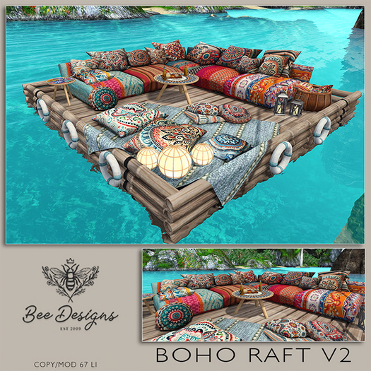 Bee designs Boho Raft V2 PG